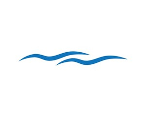 water wave Logo Template