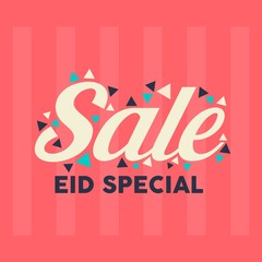 Eid special sale illustration