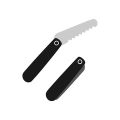 Saw icon. Vector Illustration