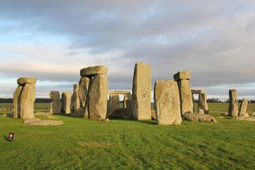 the stones of Stonehenge, England