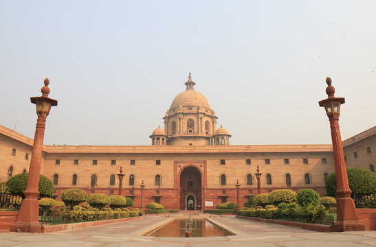 Indian Government Ministry Of Home Affairs Office In New Delhi India