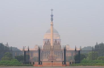 President House Rashtrapati Bhavan in New Delhi India