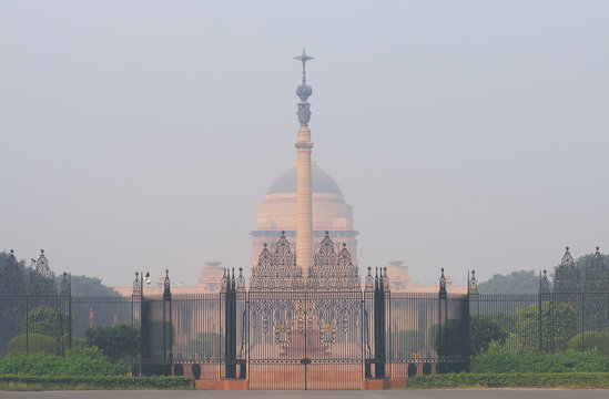 President House Rashtrapati Bhavan In New Delhi India