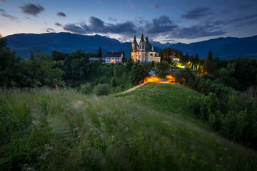 Baroque  orthodox church in Slovenia.