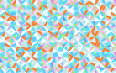 Colorful Metallic cubism background 5