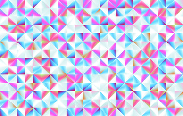 Colorful Metallic cubism background 4