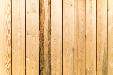 Wooden boards on the wall as a background