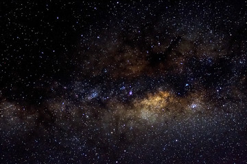 Obraz na płótnie Canvas Stars and galaxy outer space sky night universe black starry background 