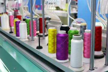 colored threads for embroidery machines