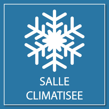 Logo salle climatis&eacute;e.