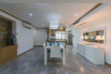 Modern master bedroom interior