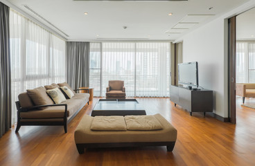 Modern living room interior