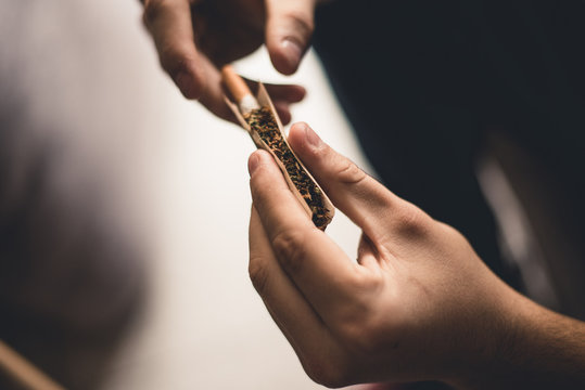 Person making joint