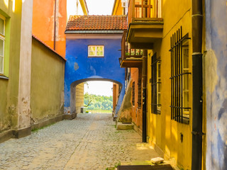 Fototapeta premium Old streets of the Old Town, Warsaw
