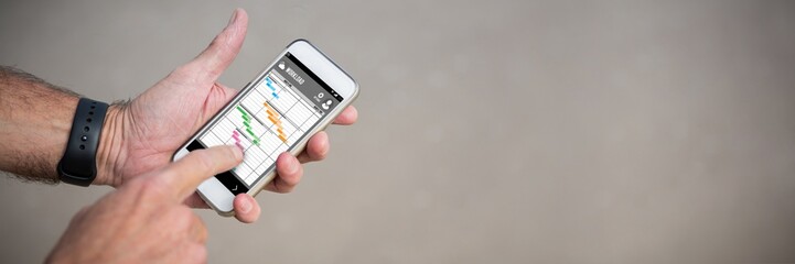 Composite image of strategic document