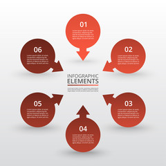 Vector infographic template