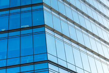 Fototapeta na wymiar close-up of modern office building