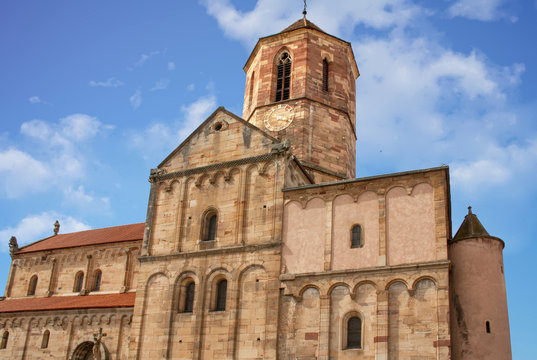 Rosheim. Eglise St-Pierre-et- St-Paul, Bas Rhin, Alsace. Grand Est