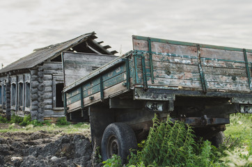 Obraz premium old cart