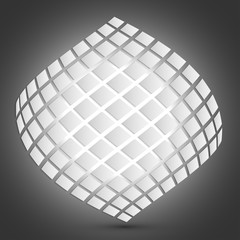 Modern geometric texture in White backgrounds