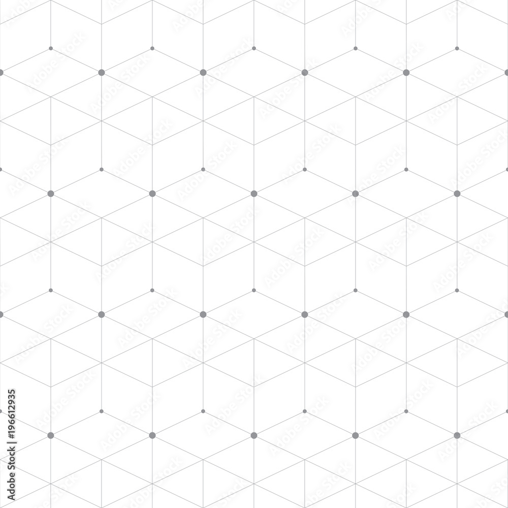Poster abstract geometric pattern dot with rhombuses. repeating seamless background ,illustration