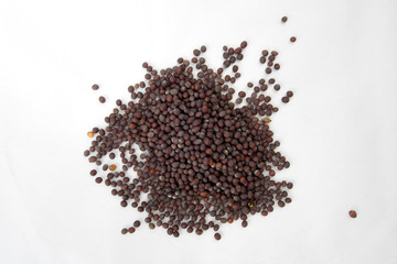 Black mustard seeds spices