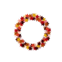 Autumn leaves background