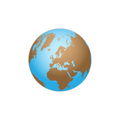 Earth globe background