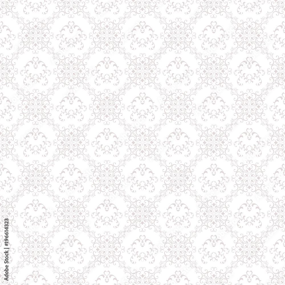 Poster floral seamless wallpapers in the style of baroque . can be used for backgrounds and page fill web d