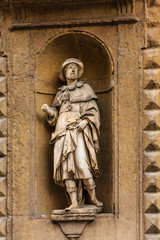 Fototapeta na wymiar Statue of Saint Alessio in Florence