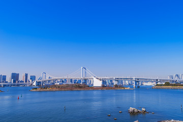 Naklejka premium お台場の風景