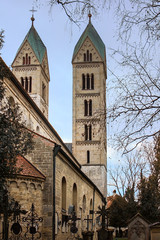 Fototapeta na wymiar Straubing Peterskirche