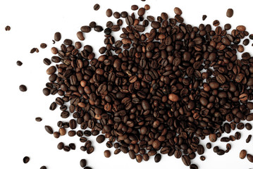 coffee grains,abstract, dark