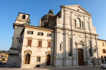 Fototapeta na wymiar Verona Italy - Church of San Giorgio in Braida