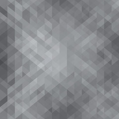 Abstract dark black background consisting with triangles,  illustration
