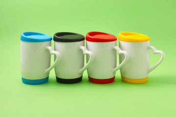 Souvenir products for thermal transfer of images. Cups.