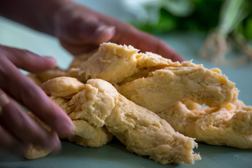 Homemade pasta noodle