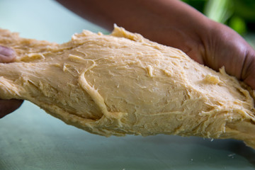 Homemade pasta noodle