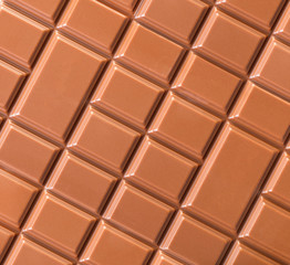 milk chocolate texture closeup