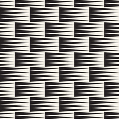 Vector seamless pattern. Modern stylish abstract texture. Repeating geometric tiles
