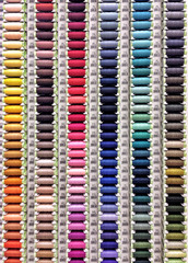 multicolored threads