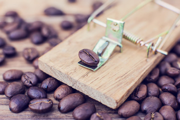 Mousetrap coffee caffeine coffee addiction dependency heart danger