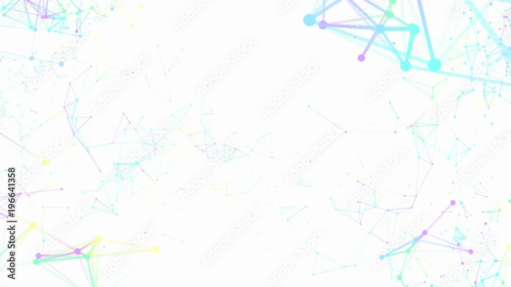 Poster processes of system transformation. molecular structures of different colors are transformed at the 