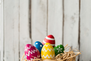 Cute painted eggs