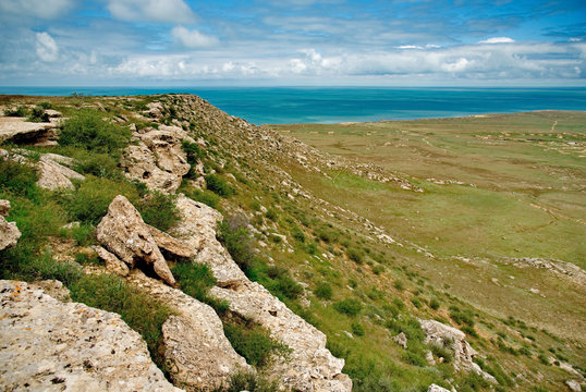 Kazakhstan. The Caspian Sea, Mangyshlak Peninsula