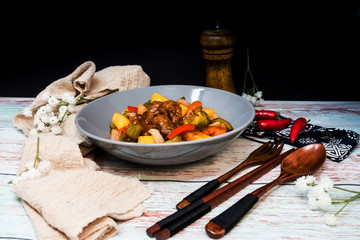 Handmade Sweet and sour pork ribs