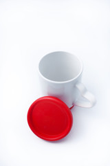 Souvenir products for thermal transfer of images. Cups