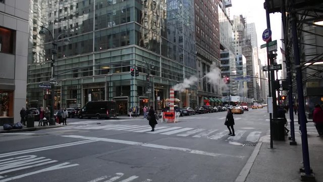 Madison Avenue, Manhattan, Urban, People, NYC, USA