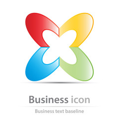 Originally created business icon