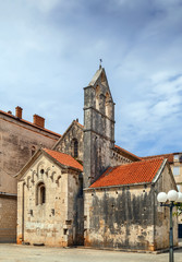 Fototapeta premium Church of John the Baptist in Trogir, Croatia